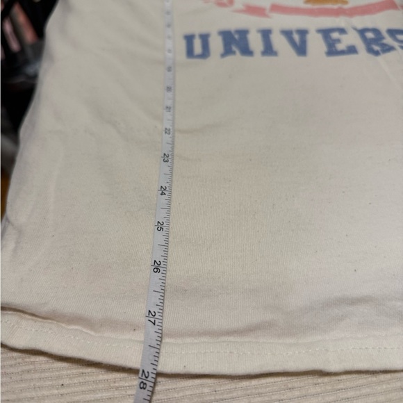 Cream Collegiate Short Sleeve Tee - Picture 4 of 7